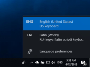 Rohingya keyboard for Windows - Learn Rohingya